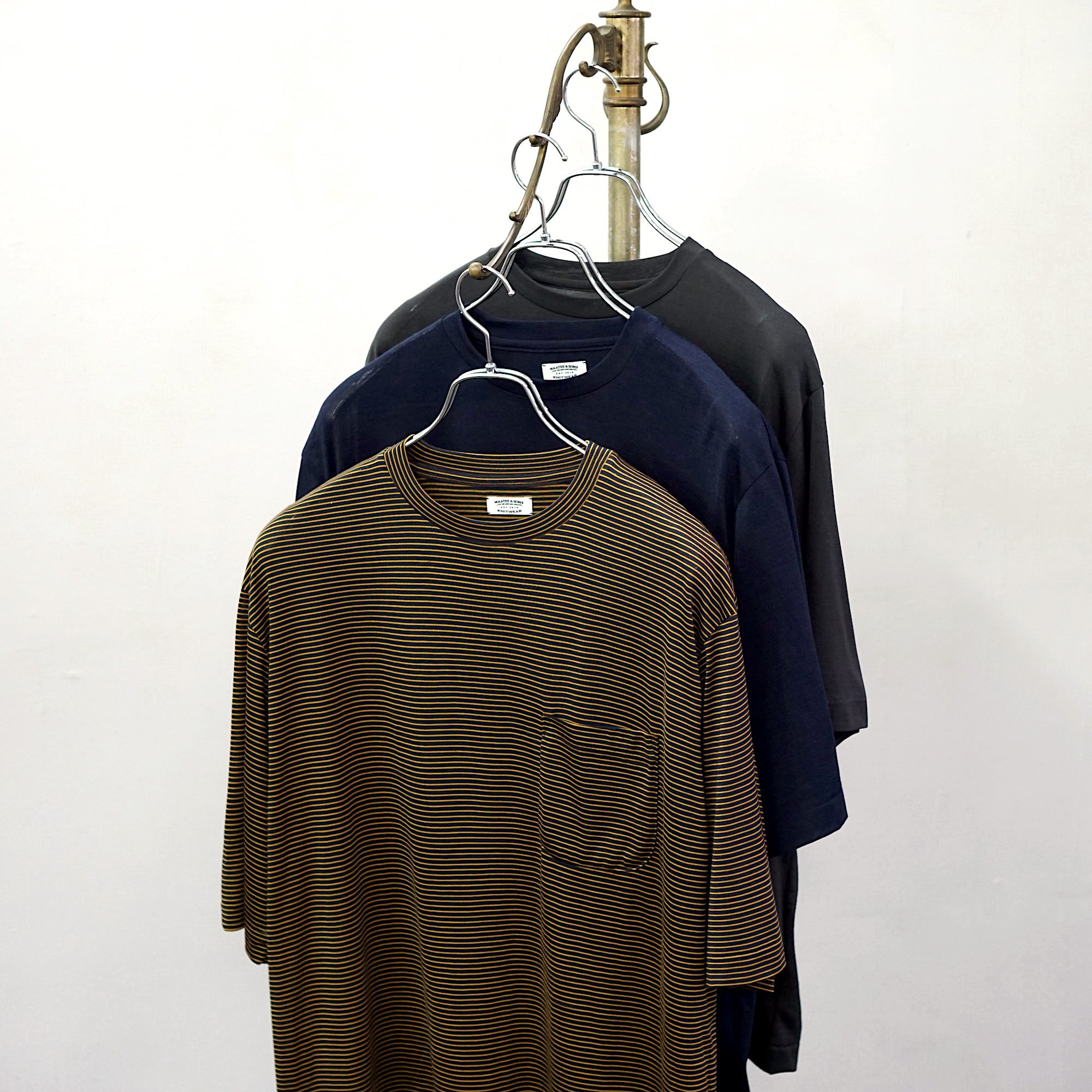 MAATEE&SONS / WASHABLE SILK POCKET TEE – Arthur Fashion World
