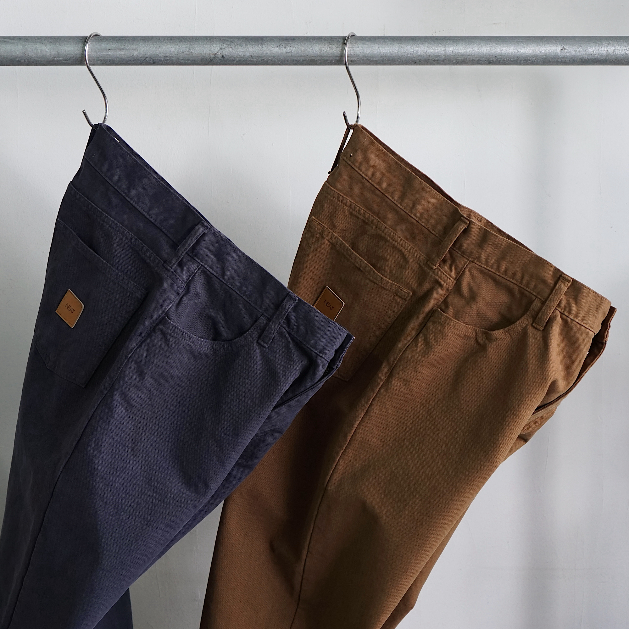 NEAT ニート　5ポケットパンツ NEAT Color Cotton Duck Pants – Arthur Fashion World