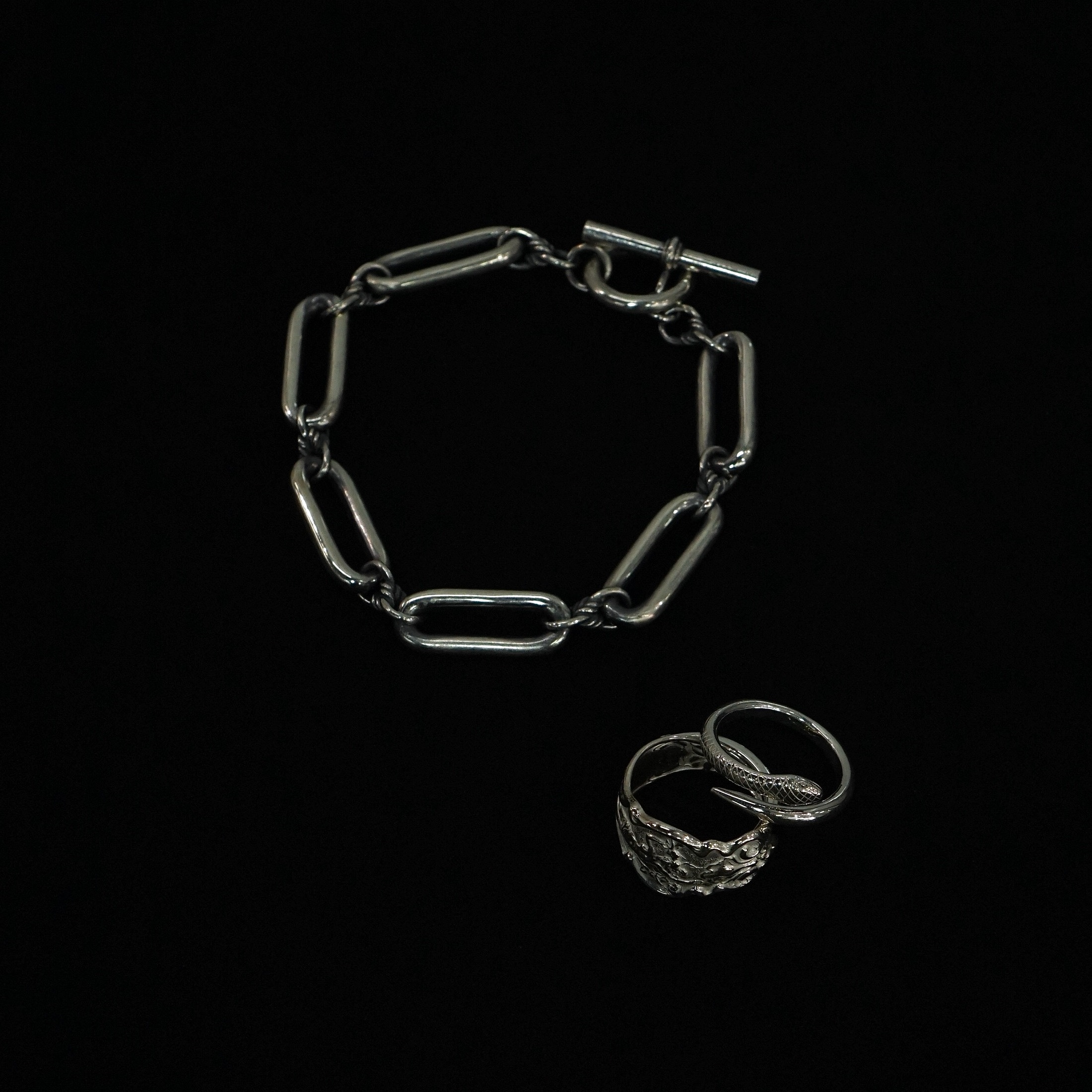 OLD JOE BRAND 【オールドジョー】チェーンブレスレット　BLACK New arrival / OLD JOE – Arthur Fashion World